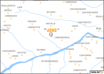 map of João