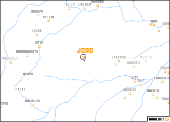 map of João