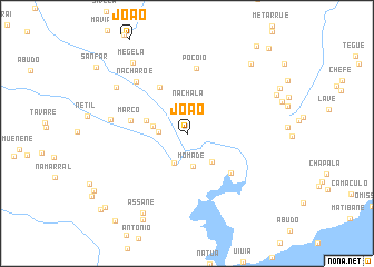 map of João