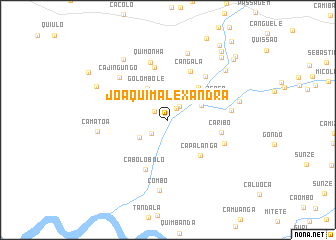 map of Joaquim Alexandra