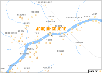map of Joaquim Govene
