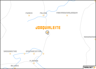 map of Joaquim Leite