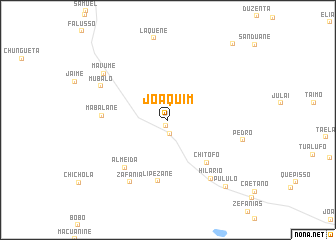 map of Joaquim