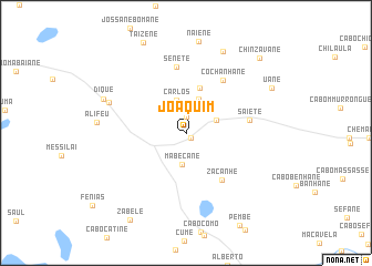 map of Joaquim