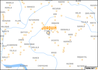 map of Joaquim