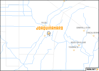 map of Joaquin Amaro