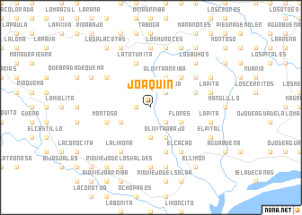 map of Joaquín