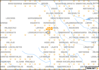 map of Joa