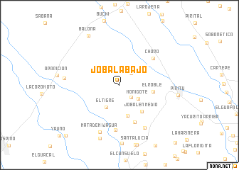 map of Jobal Abajo