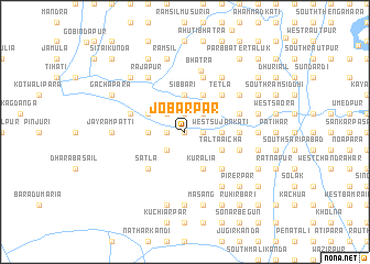 map of Jobārpār