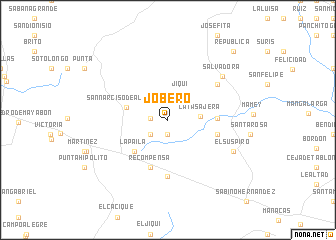 map of Jobero