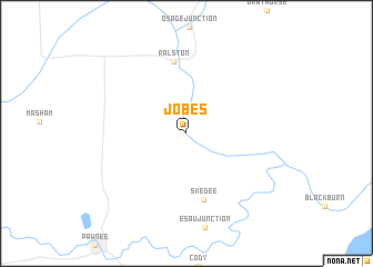 map of Jobes