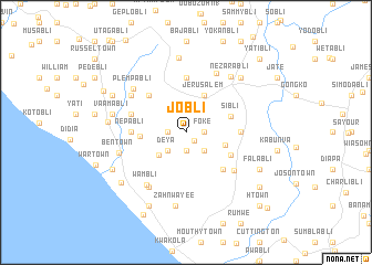 map of Jobli