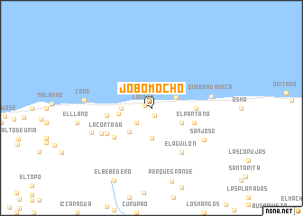 map of Jobo Mocho