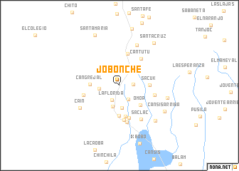 map of Jobonché