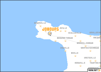 map of Jobourg