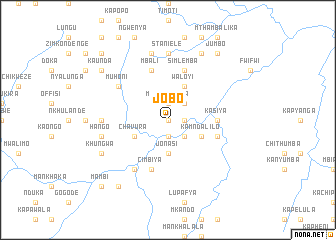 map of Jobo