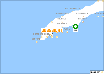 map of Jobs Bight