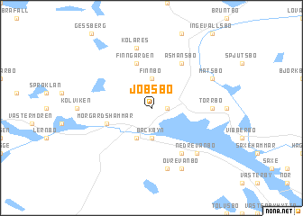 map of Jobsbo