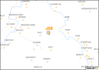 map of Job