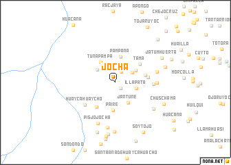 map of Jocha