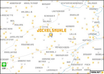 map of Jockelsmuhle