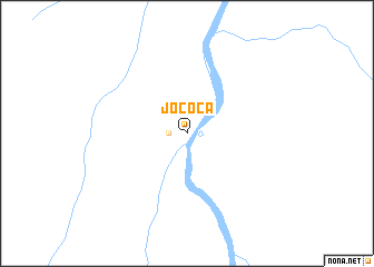 map of Jococa