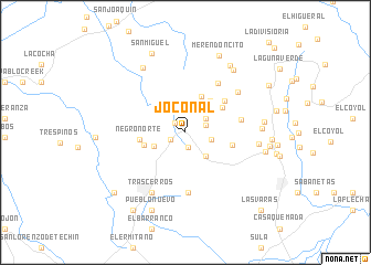 map of Joconal