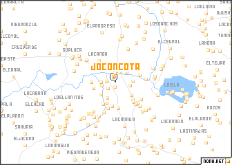 map of Joconcota