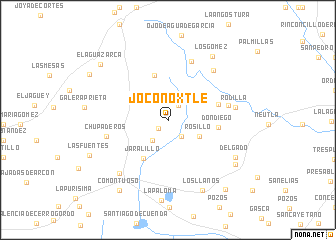 map of Joconoxtle