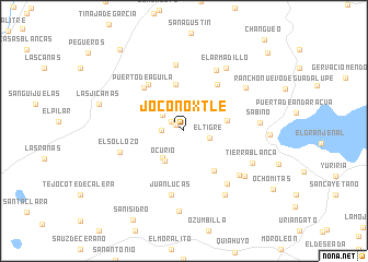 map of Joconoxtle