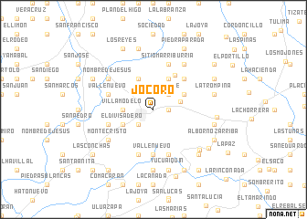 map of Jocoro