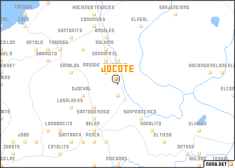 map of Jocote