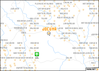 map of Jocuma