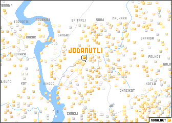 map of Jodān Utli
