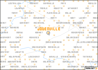 map of Jodenville