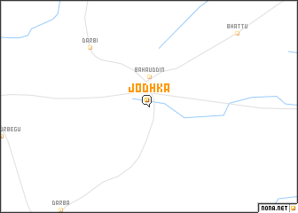 map of Jodhka