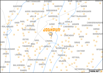 map of Jodhpun