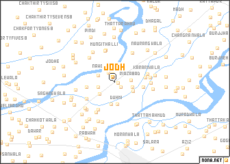 map of Jodh