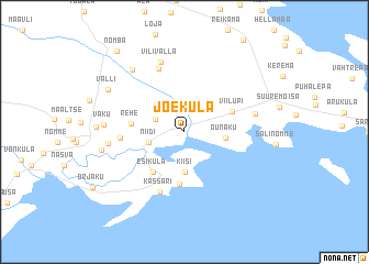 map of Jõeküla