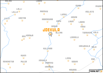 map of Jõeküla