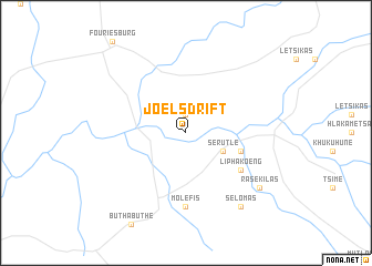 map of Joels Drift