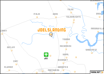 map of Joels Landing