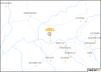 map of Joel