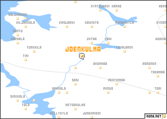 map of Joenkulma