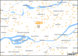 map of Joen