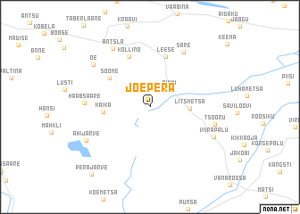 map of Jõepera