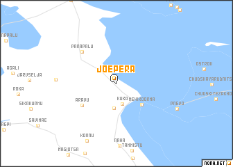 map of Jõepera