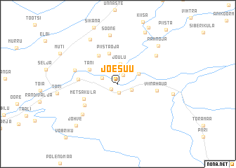 map of Jõesuu