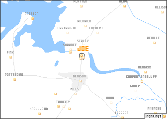 map of Joe